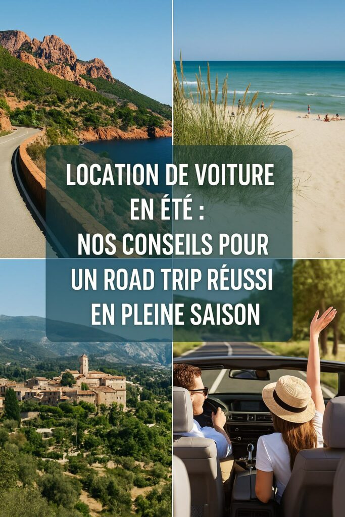 Location de voiture en été : nos conseils pour un road trip réussi en pleine saison