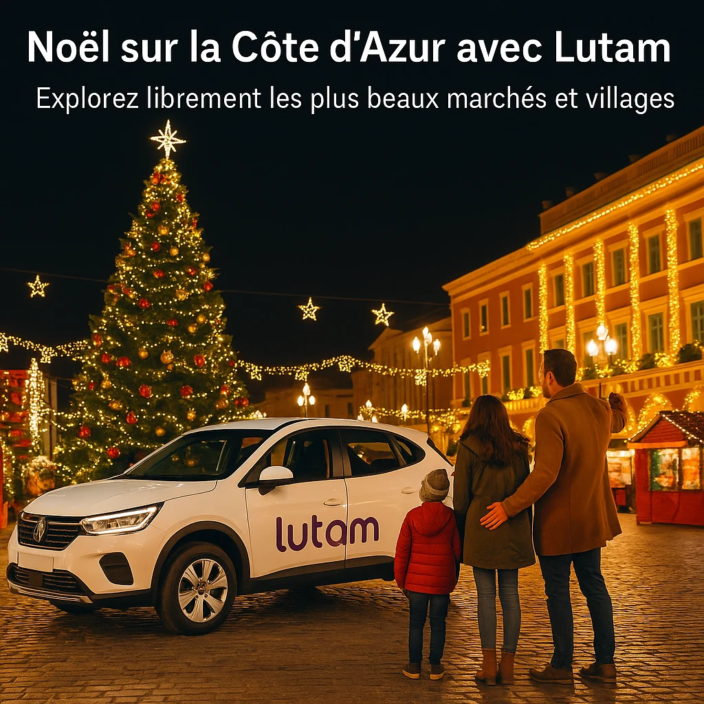 Découvrez la magie des fêtes en toute liberté avec une voiture Lutam